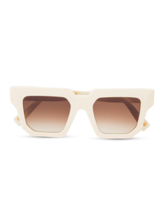 نظارة شمسية جيا RHW بلون عاجي وعدسات بلون أخضر متدرج