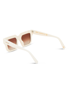 نظارة شمسية جيا RHW بلون عاجي وعدسات بلون أخضر متدرج