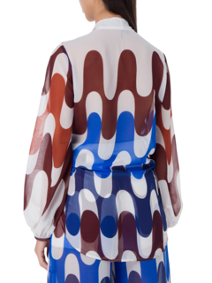 Honey Dropped Back Blouse
