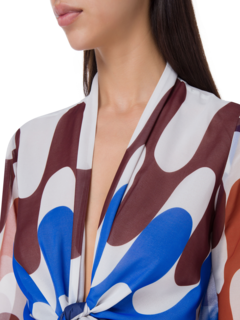 Honey Dropped Back Blouse