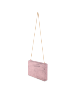 حقيبة يد صغيرة من الخشب