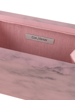 حقيبة يد صغيرة من الخشب