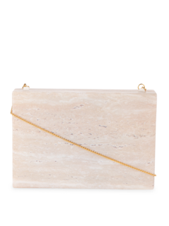 حقيبة يد صغيرة من الخشب