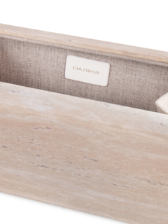 حقيبة يد صغيرة من الخشب