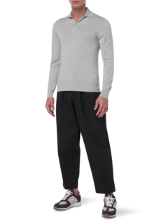 قميص لاسكا بأكمام طويلة