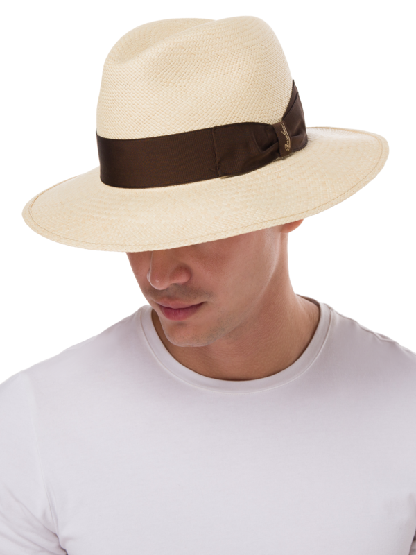 قبعات بنما كيتو كبيرة من ألياف القش