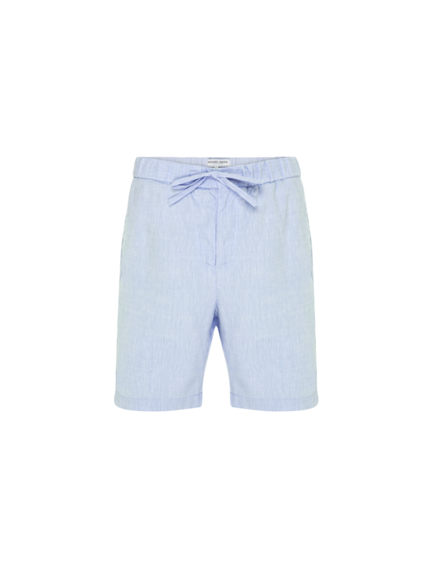 شورت فيليبي من الكتان بقصة مستقيمة