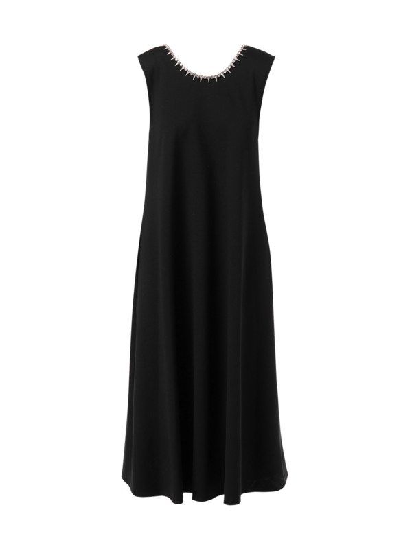 area crystal bow back midi dress AREA Crystal Bow Back Midi Dress
