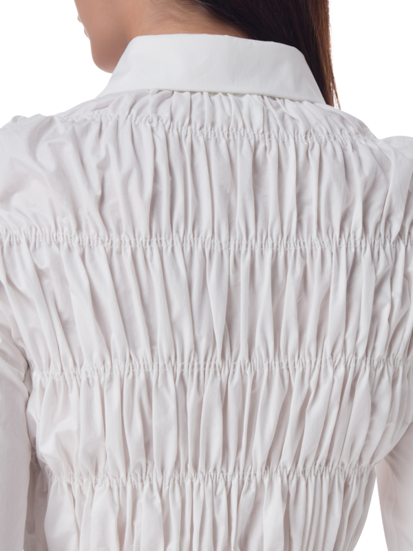 قميص برينا من البوبلين المغسول