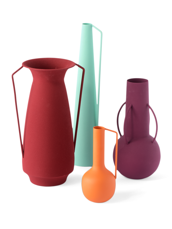 مجموعة مزهريات رومانية، 4 قطع