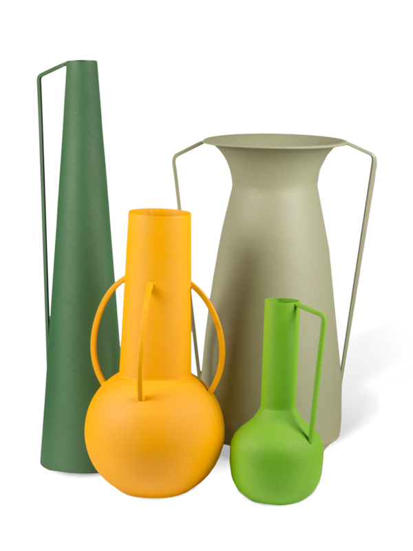 مجموعة مزهريات رومانية، 4 قطع