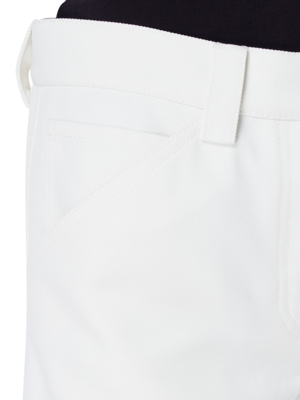 بنطال فضفاض من نسيج التويل