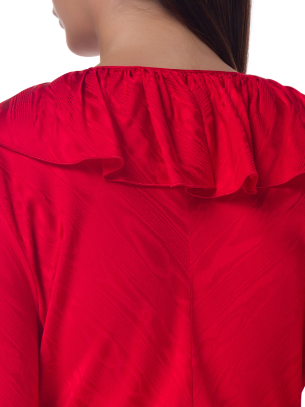 فستان طويل موير بأكمام طويلة