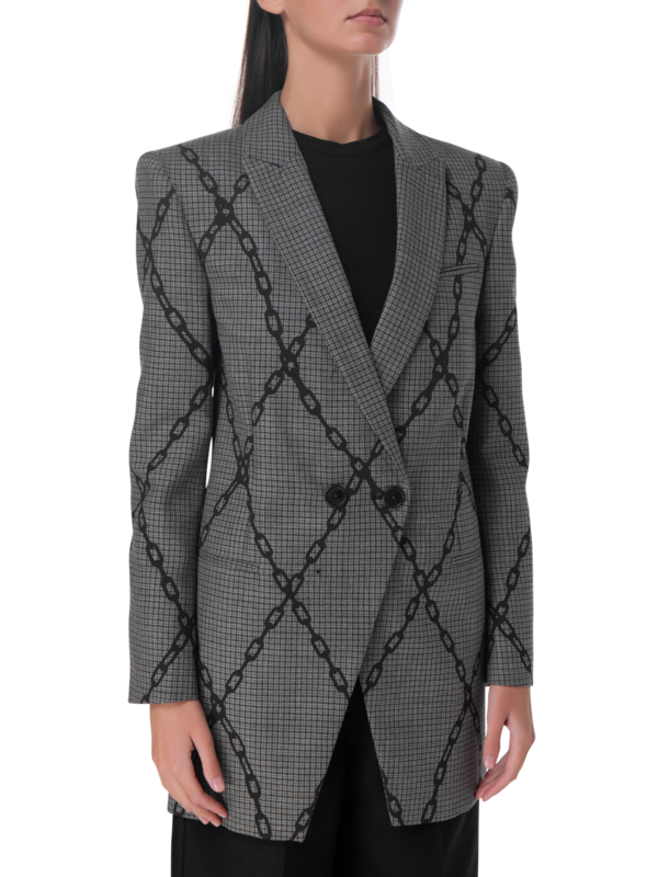 بليزر ستامبد مزين بسلسلة