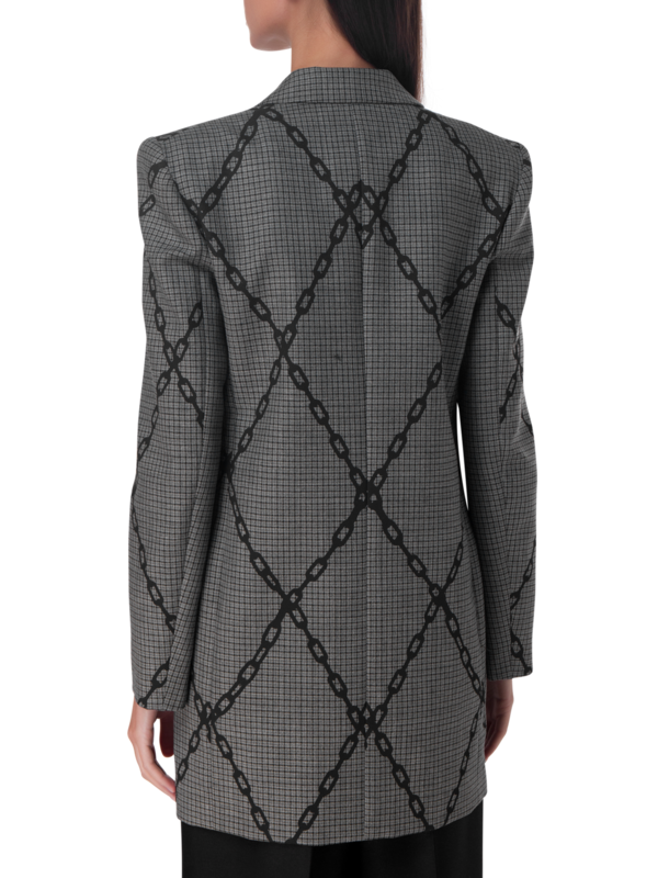 بليزر ستامبد مزين بسلسلة