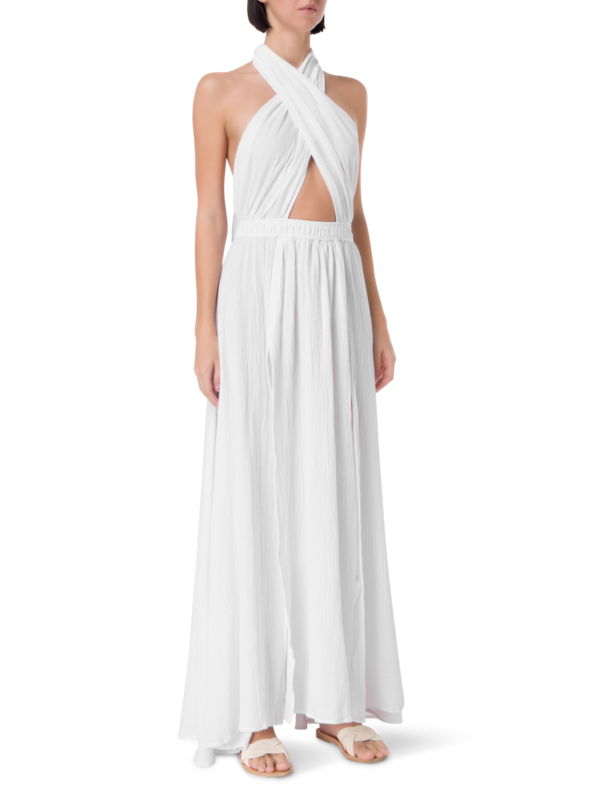 فستان بوكيت بحمالة حول العنق