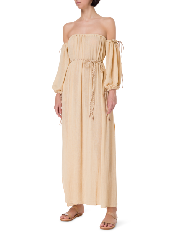 فستان كيكاب مكشوف الكتفين