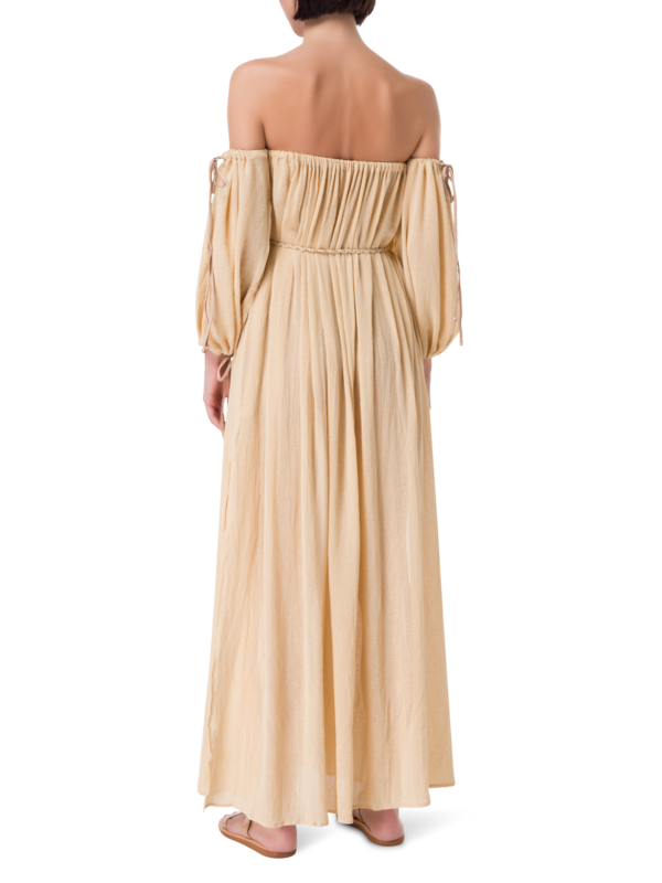 فستان كيكاب مكشوف الكتفين