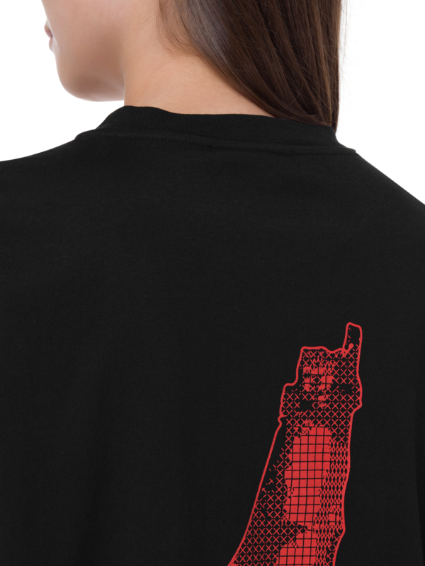 تيشيرت فلسطين كبير الحجم