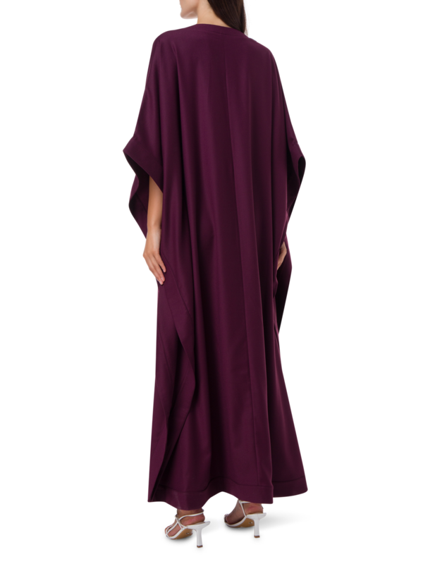 فستان طويل قفطان من الفلانيل