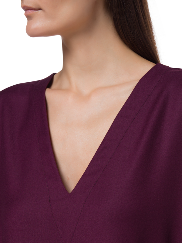 فستان طويل قفطان من الفلانيل