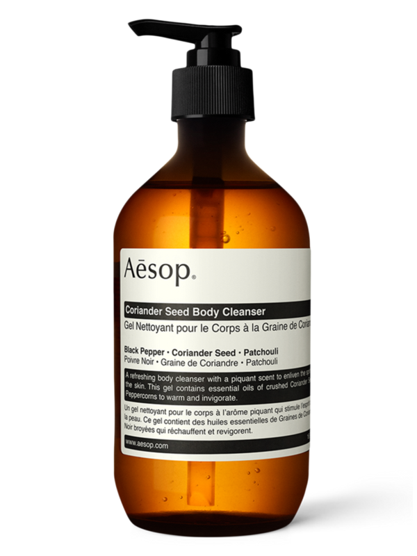 منظف الجسم ببذور الكزبرة بسعة 500 مل