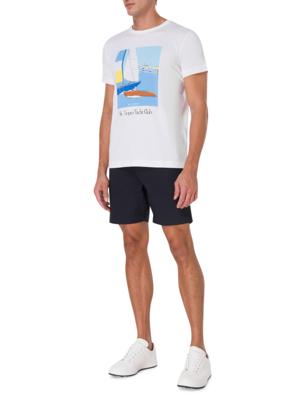 تيشيرت ريتشي مزين بطبعة