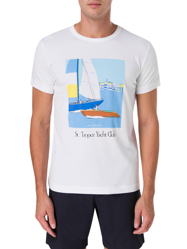 تيشيرت ريتشي مزين بطبعة