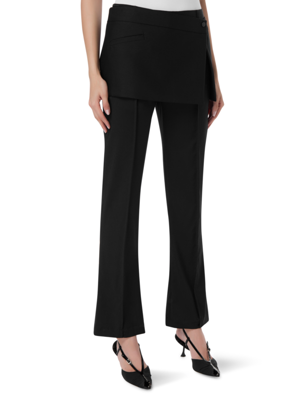 Luciana Tailoring Skirt Detail Trousers