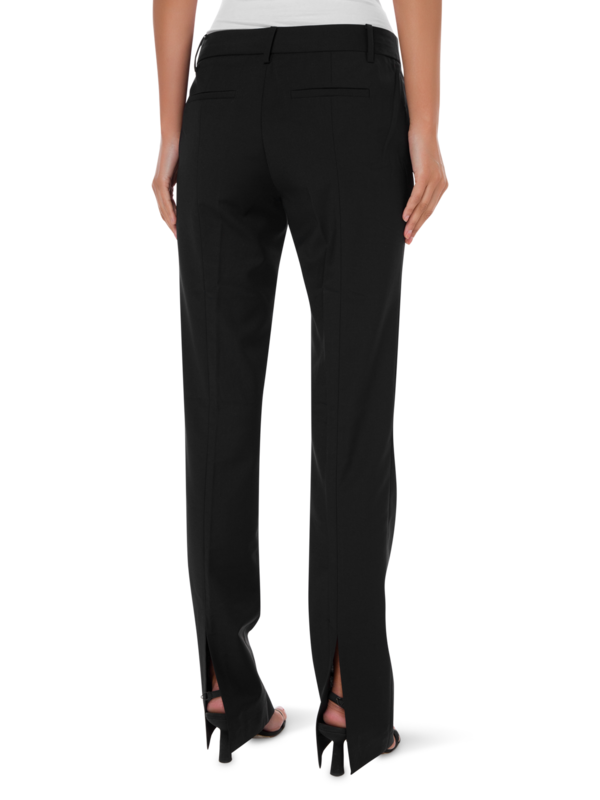 بنطال إلف من الصوف الاستوائي مع فتحات