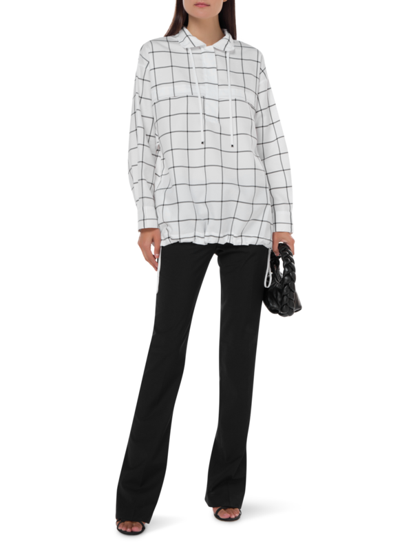 قميص أنوراك ويندو بان من نسيج التويل