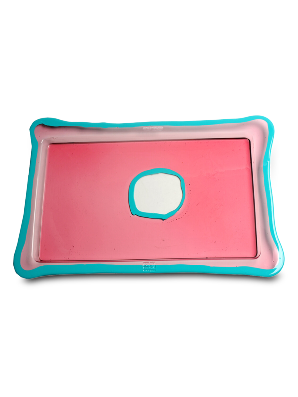 صينية مستطيلة بنمط أسماك من جايتانو بيسكي