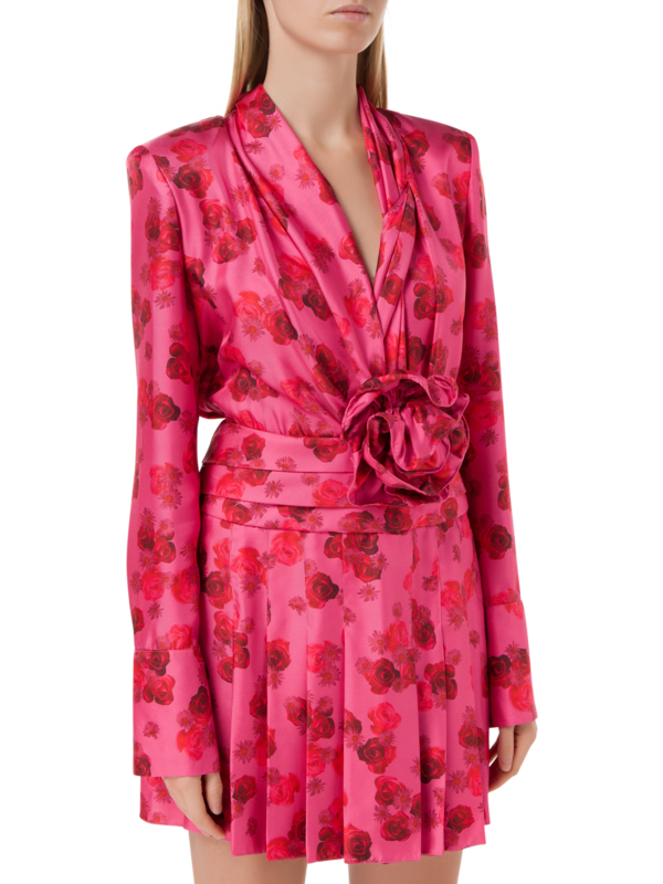 Adele Printed Mini Dress