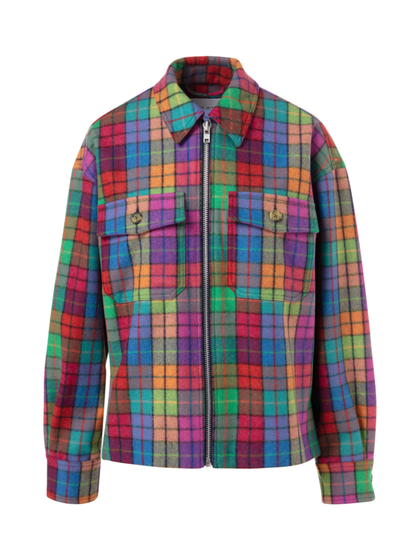 جاكيت كالك باي بنقشة مربعات