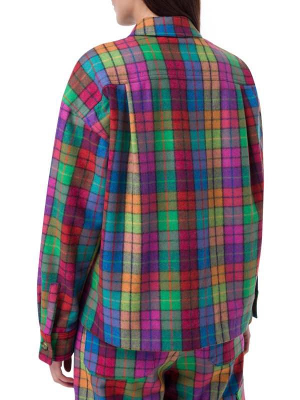 جاكيت كالك باي بنقشة مربعات