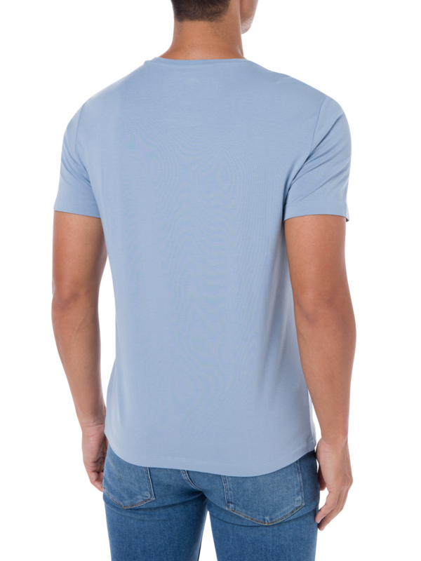 قميص كاش بفتحة رقبة مستديرة - سوفت ألجي