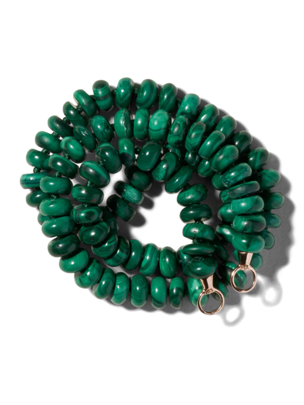 حبل مالاكيت رونديل عيار 14 قيراط