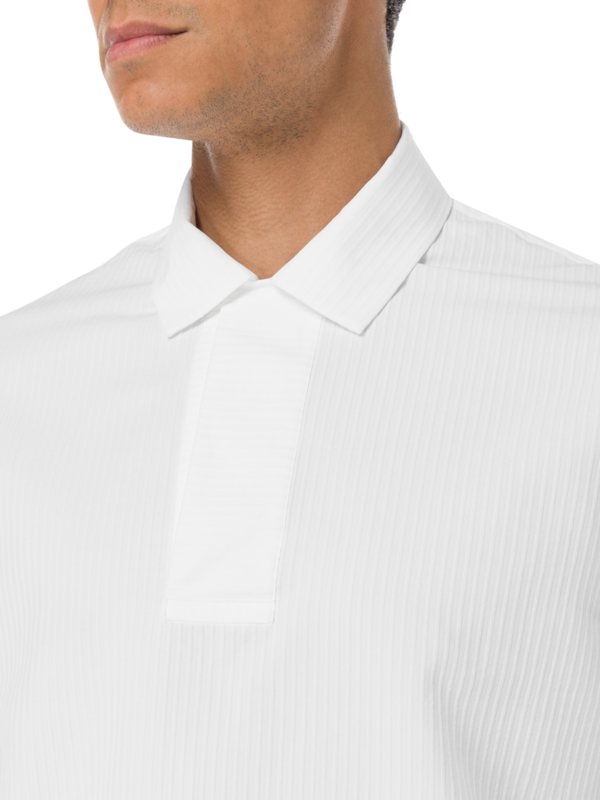 قميص بأكمام طويلة من قماش البوبلين من مارين