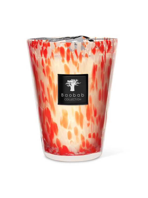 شمعة ماكس 24 معطرة بحبيبات مرجانية لؤلؤية