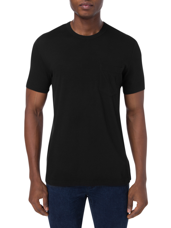 تيشيرت بجيب وأكمام قصيرة