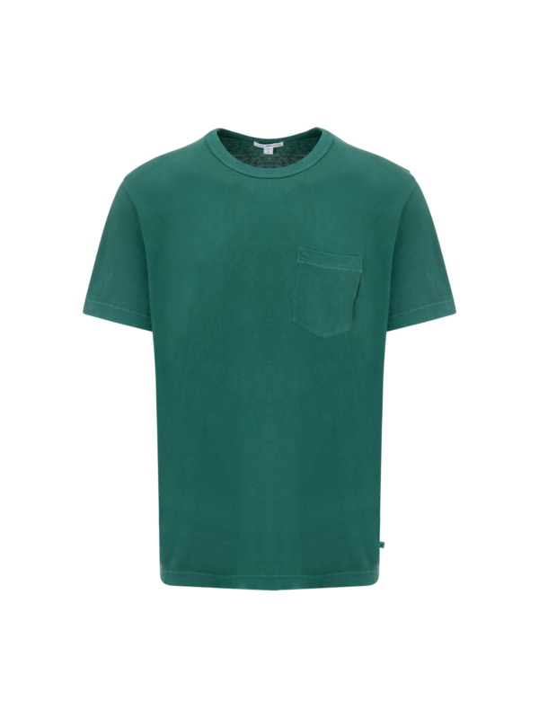 تيشيرت بجيب وأكمام قصيرة