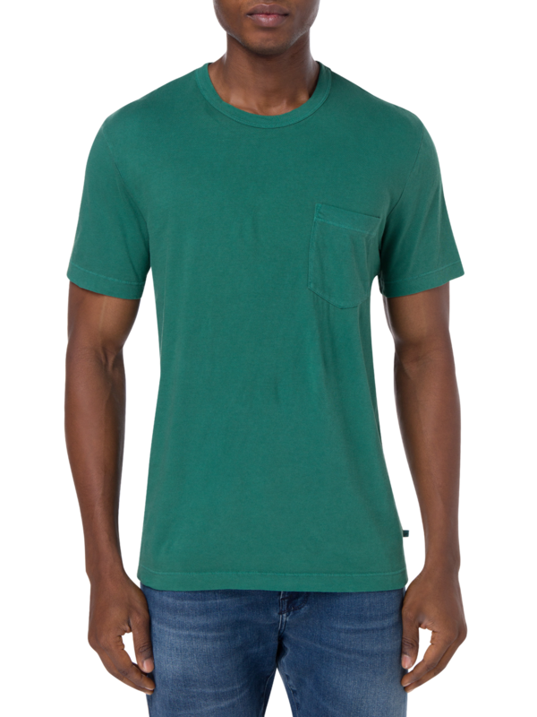 تيشيرت بجيب وأكمام قصيرة