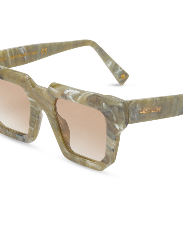 عدسات جيا RHW سيج الرخامية مع عدسات خضراء متدرجة