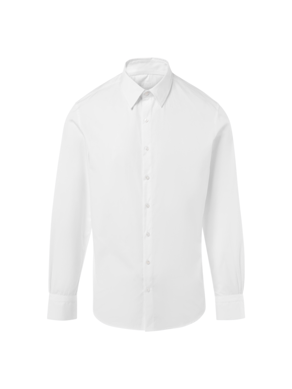 قميص رومانيسك بوبلين بأكمام طويلة