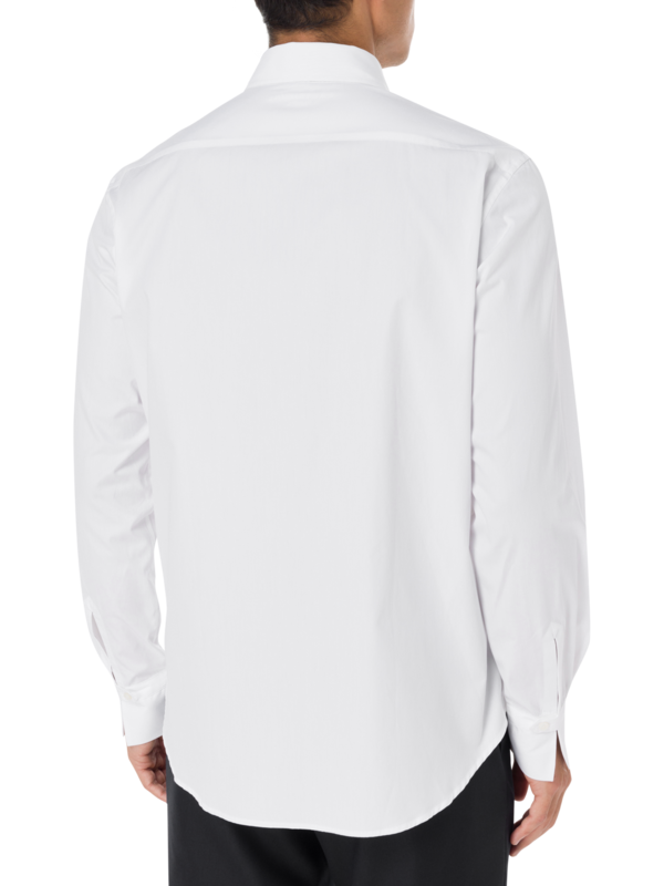 قميص رومانيسك بوبلين بأكمام طويلة