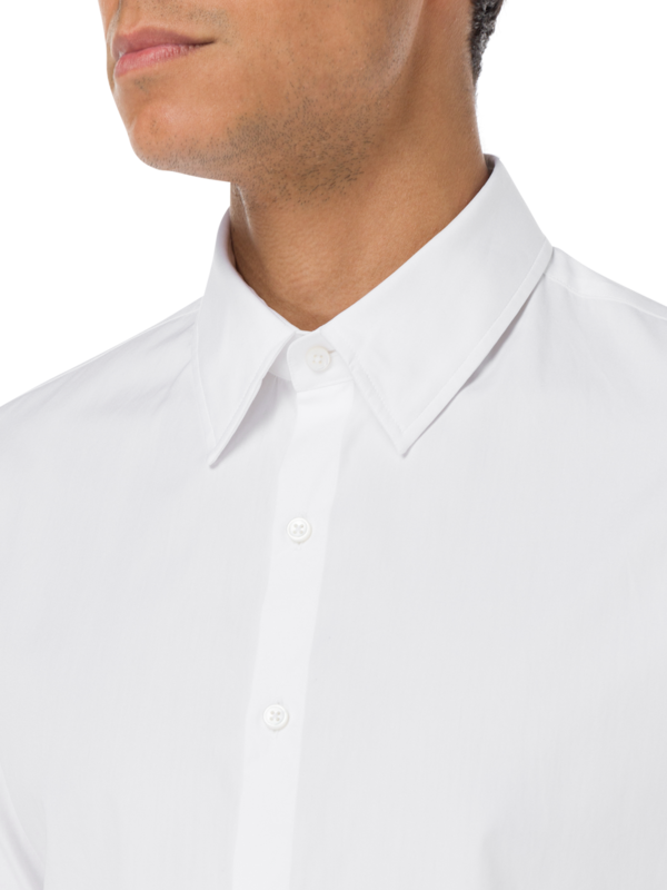 قميص رومانيسك بوبلين بأكمام طويلة