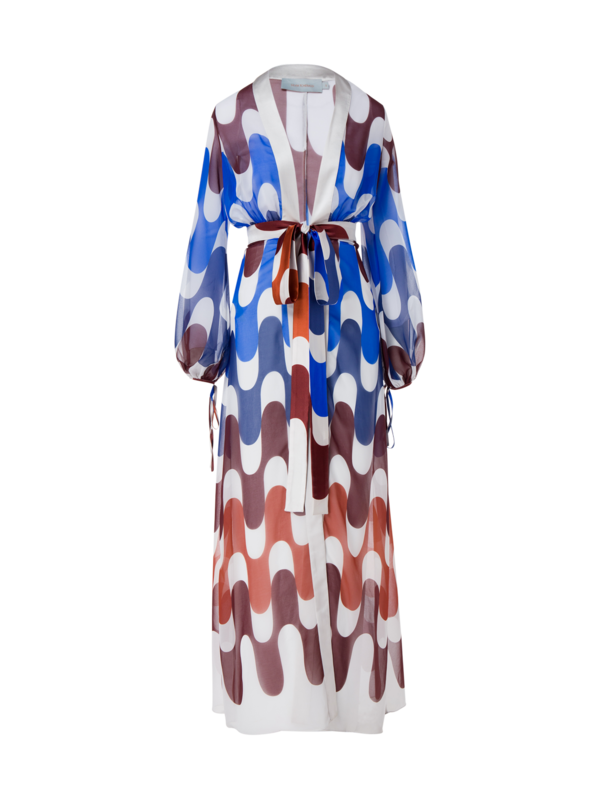 Magdalena Chiffon Maxi Dress