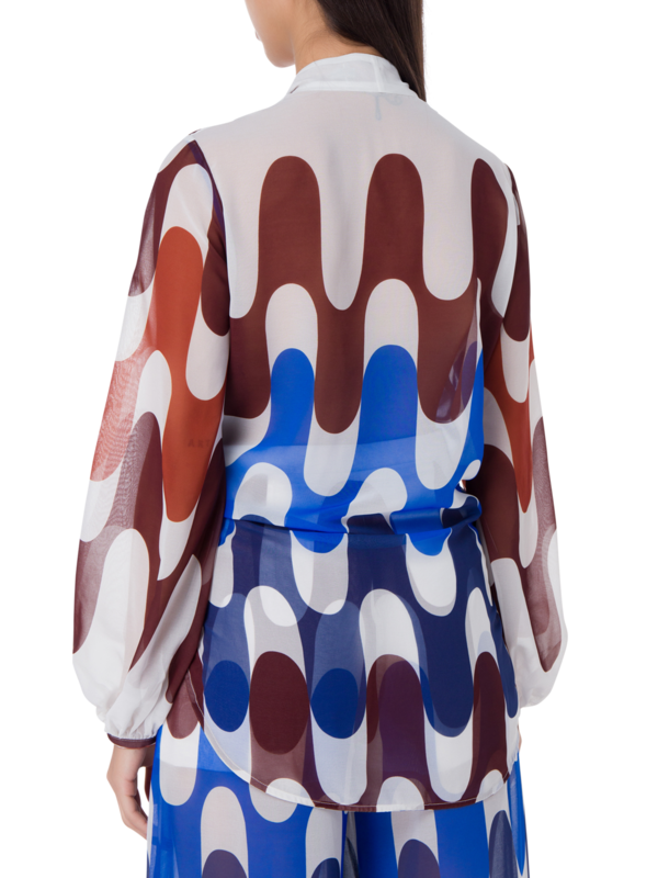 Honey Dropped Back Blouse