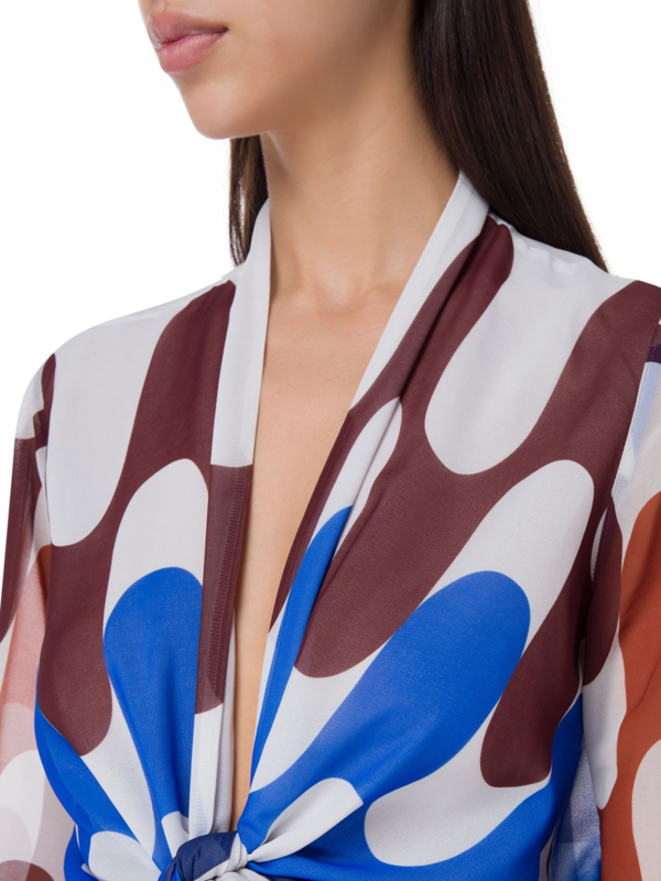 Honey Dropped Back Blouse