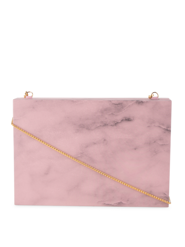 حقيبة يد صغيرة من الخشب